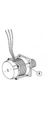 Электродвигатель с червяком в сборе (арт. ASW.4008)